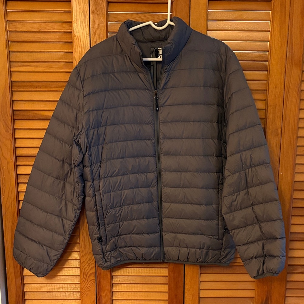 Weatherproof Men's Dark Gray Puffer Jacket